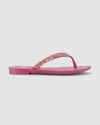 Rasteira Infantil Grendha Amor em Flor Rosa