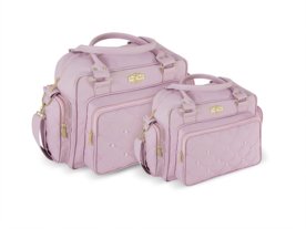 Kit Bolsas Griff Maternidade Rosa Modern 2 Peças Menor preço em Kit Bolsas Griff Maternidade Rosa Modern 2 Peças