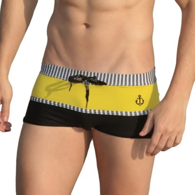 Sunga Boxer Grigo Collection Captain AMARELA