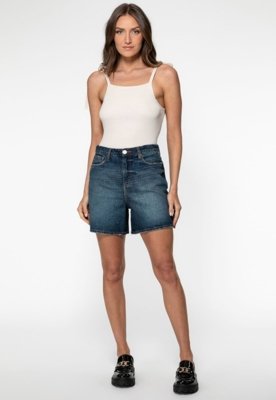 Bermuda Guess Jeans Curta Azul
