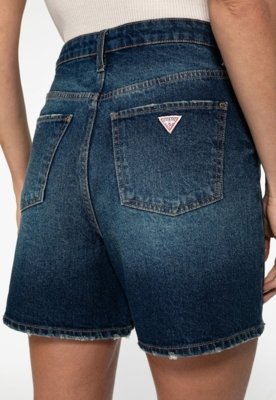 Bermuda Guess Jeans Curta Azul