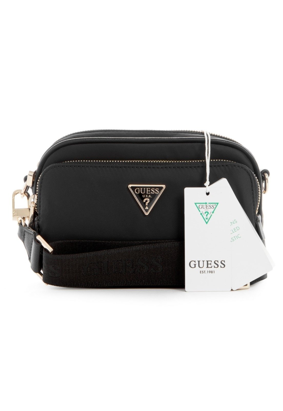 Bolsa Eco Gemma Crossbody Camera Guess - Compre Agora | Dafiti Brasil