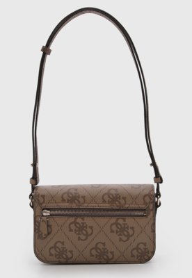 Bolsa Feminina Guess Retangular Alça Longa Bege
