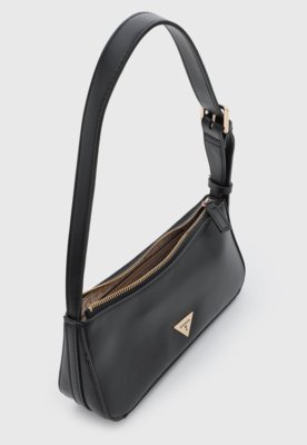 Bolsa Feminina Guess Retangular Alça Longa Preta