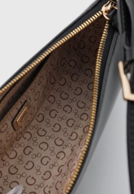 Bolsa Feminina Guess Retangular Alça Longa Preta