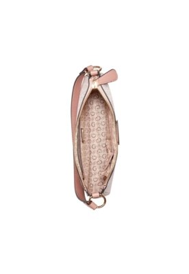 Bolsa Guess Isabella Mini Shoulder Rosa Claro