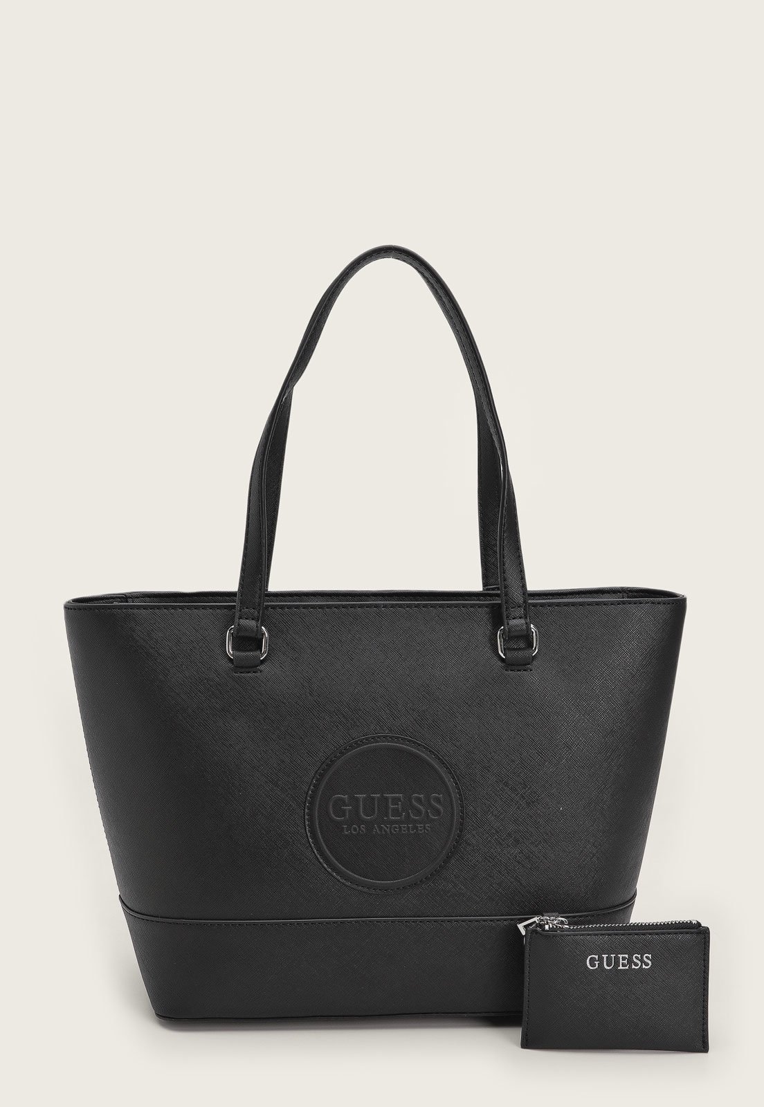 Bolsa Guess Logo Preta