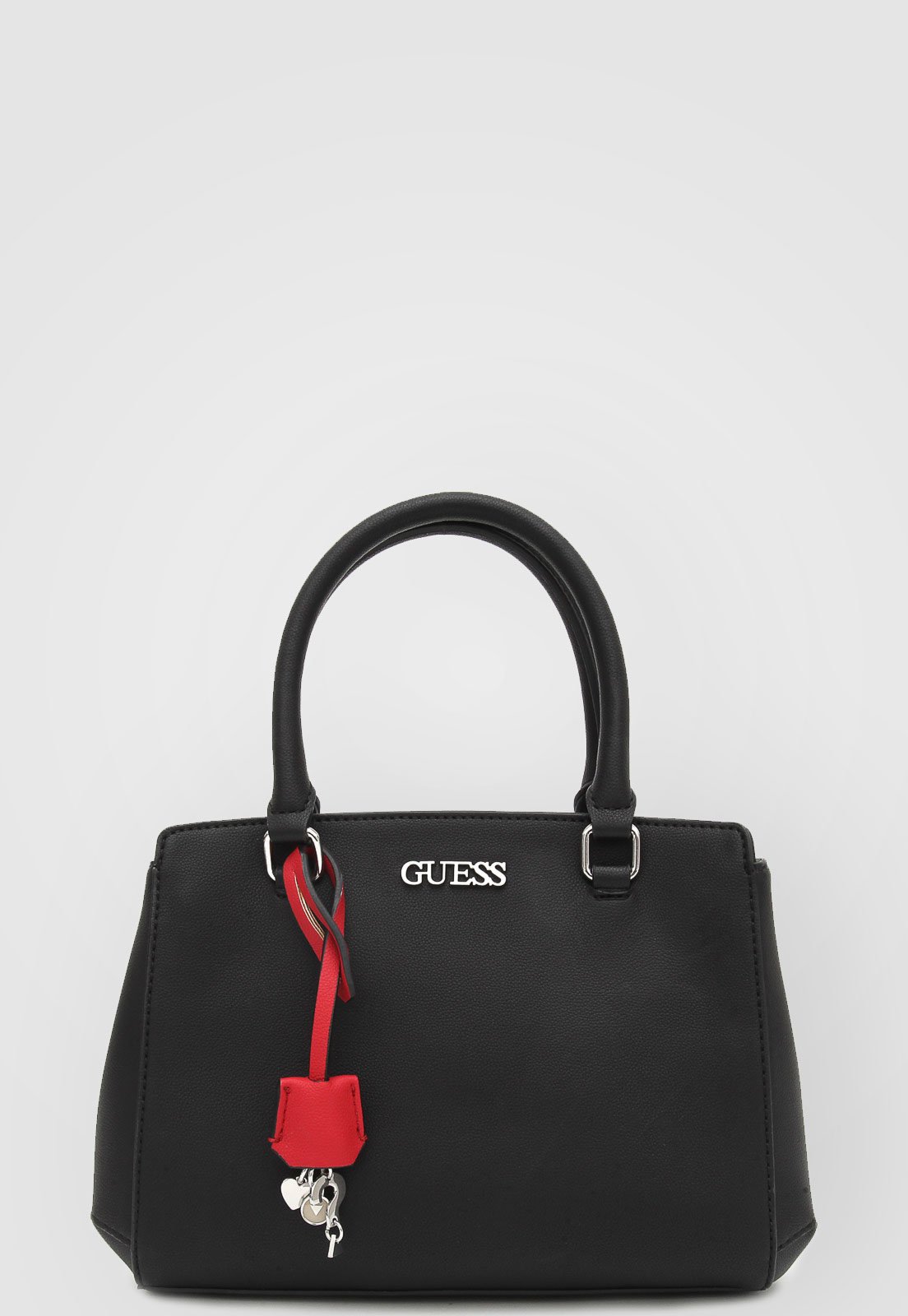 guess jensen top handle flap bag