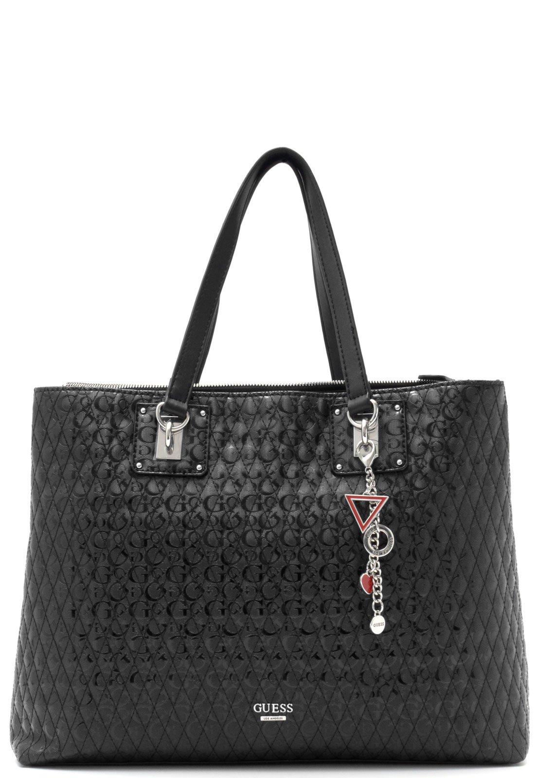 guess black shopper bolsa