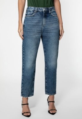 Calça Guess Mom Jeans Azul