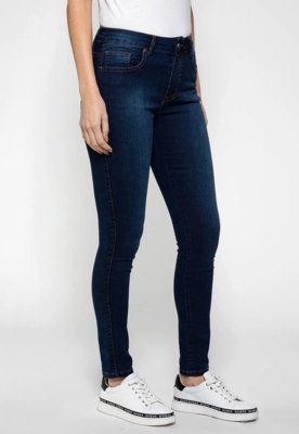 Calça Guess Skinny Mid Azul