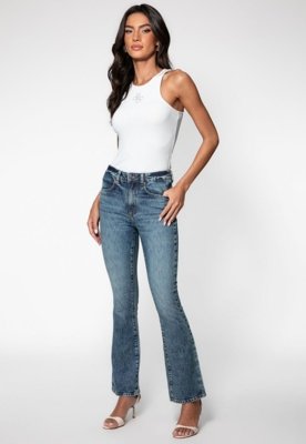 Calça Jeans Guess Bootcut Azul