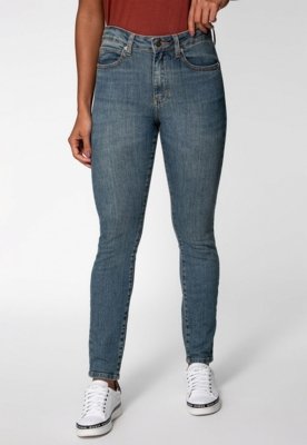 Calça Jeans Guess High Rise Skinny Azul