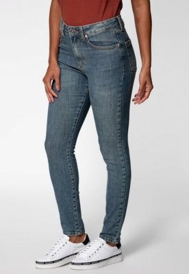 Calça Jeans Guess High Rise Skinny Azul