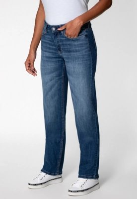 Calça Jeans Guess Mid Rise Straight Azul