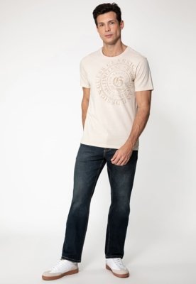 Calça Jeans Guess Regular Straight Azul Escuro