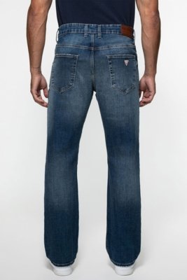 Calça Jeans Guess Relaxed Straight Azul