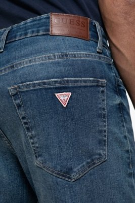 Calça Jeans Guess Relaxed Straight Azul