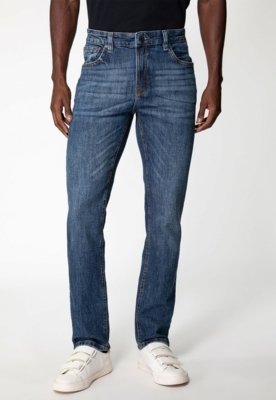 Calça Jeans Guess Slim Straight Azul