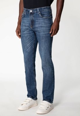 Calça Jeans Guess Slim Straight Azul