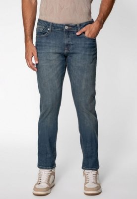 Calça Jeans Guess Slim Straight Azul