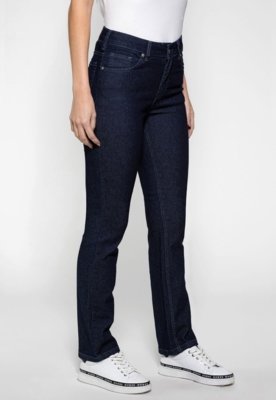 Calça Jeans Guess Straight Azul Escuro