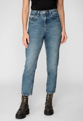 Calça Mom Jeans Guess Azul