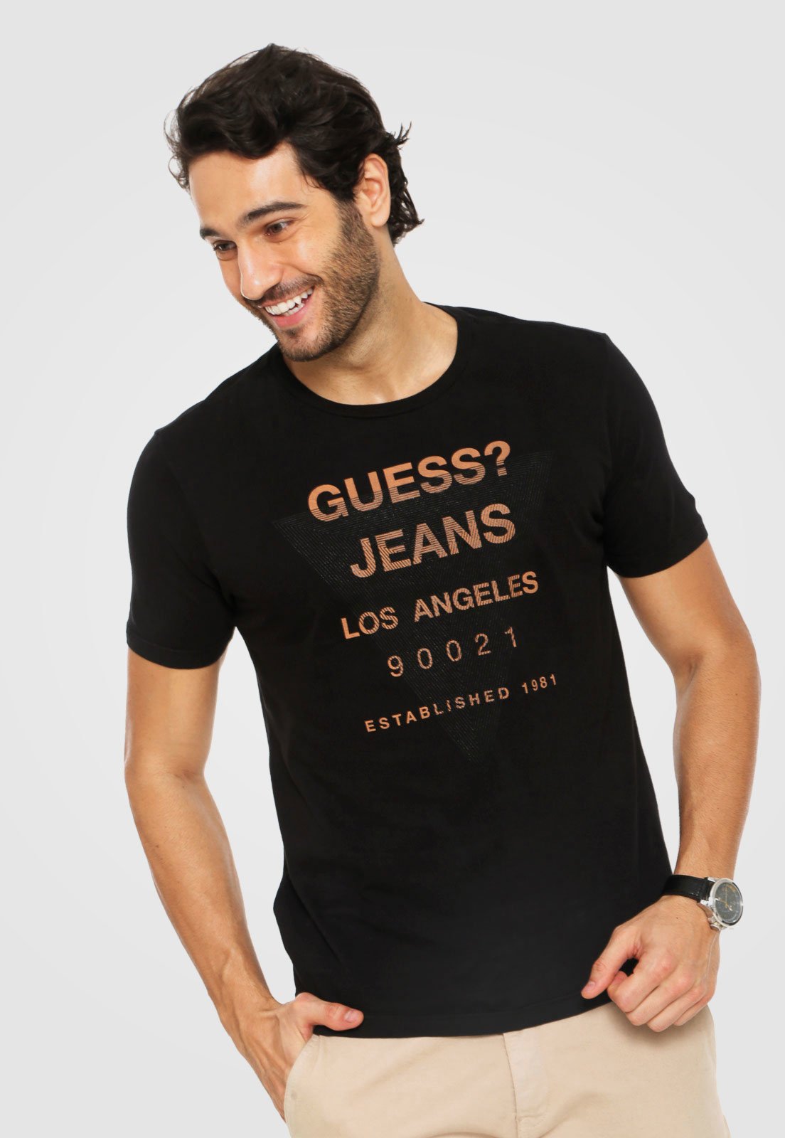 Guess Suéter Original Preto