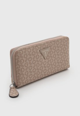 Carteira Feminina Guess Retangular Rosa