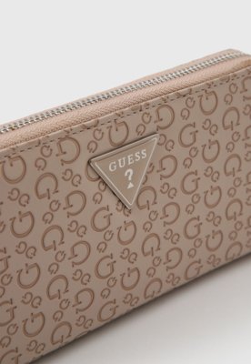 Carteira Feminina Guess Retangular Rosa