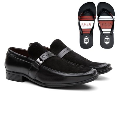 sapato camurça masculino preto