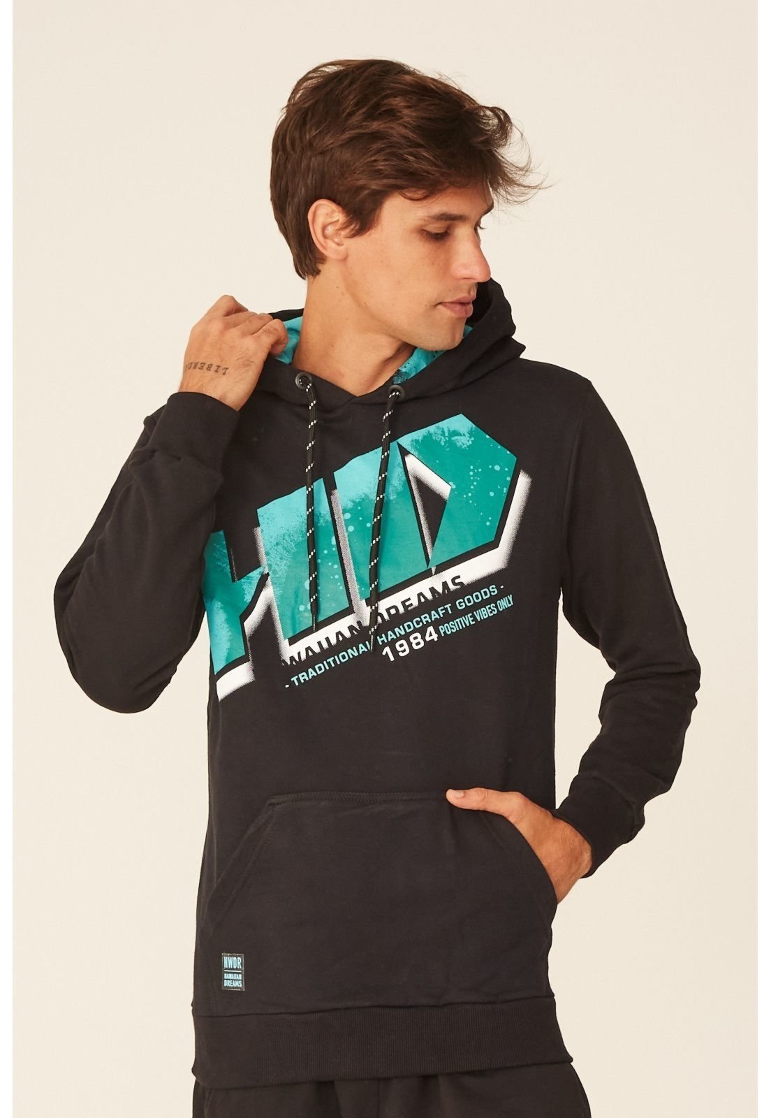 moletom com capuz reckless