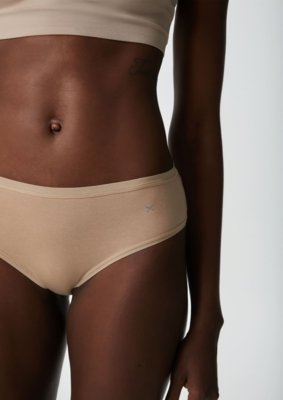 Kit Com 5 Calcinhas Básicas Caleçon Em Algodão Com Elastano Hering