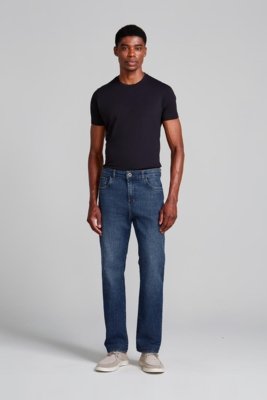 Calça Jeans Comfort, 014179 Azul