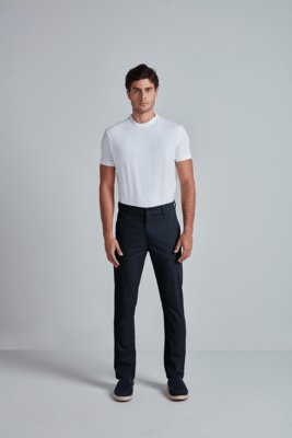 HIGHSTIL Calça Chino Slim Fit - Azul Marinho