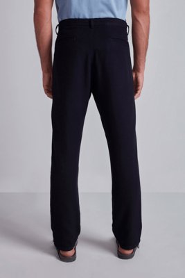HIGHSTIL Calça Linen Blend Relax - Azul Marinho