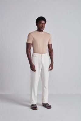 HIGHSTIL Calça Relax - Off White