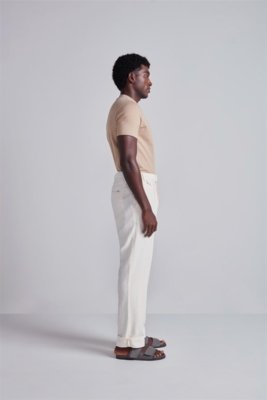 HIGHSTIL Calça Relax - Off White
