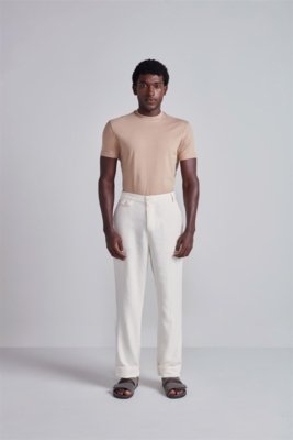HIGHSTIL Calça Relax - Off White
