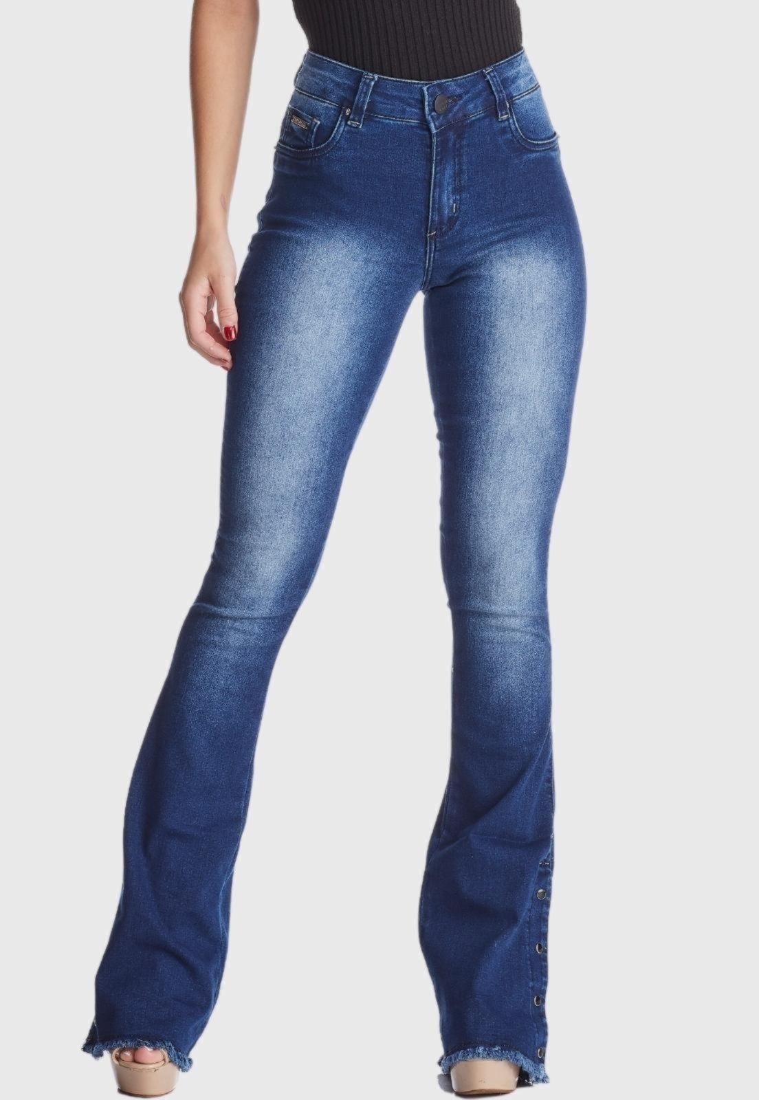 SKINNY FLARE BLUE DENIM – Vamos Jeans