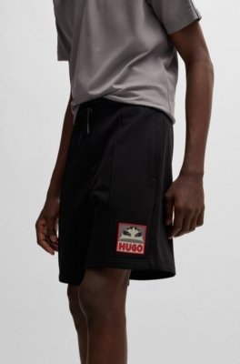 Shorts HUGO X Rb De Algodão Com Logo
