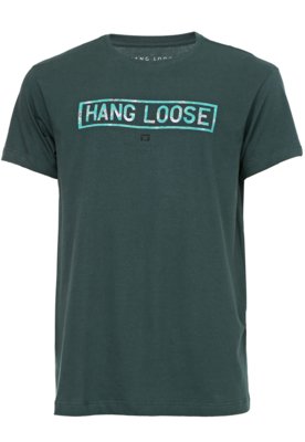 Menor preço em Camiseta Hang Loose Oahu Verde