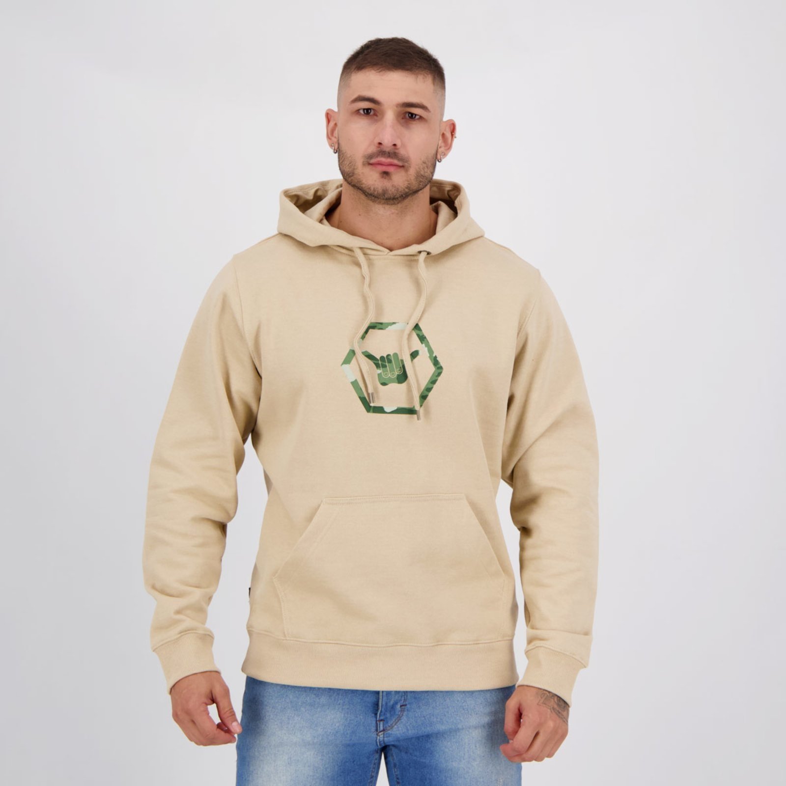 desert tan moletom com capuz