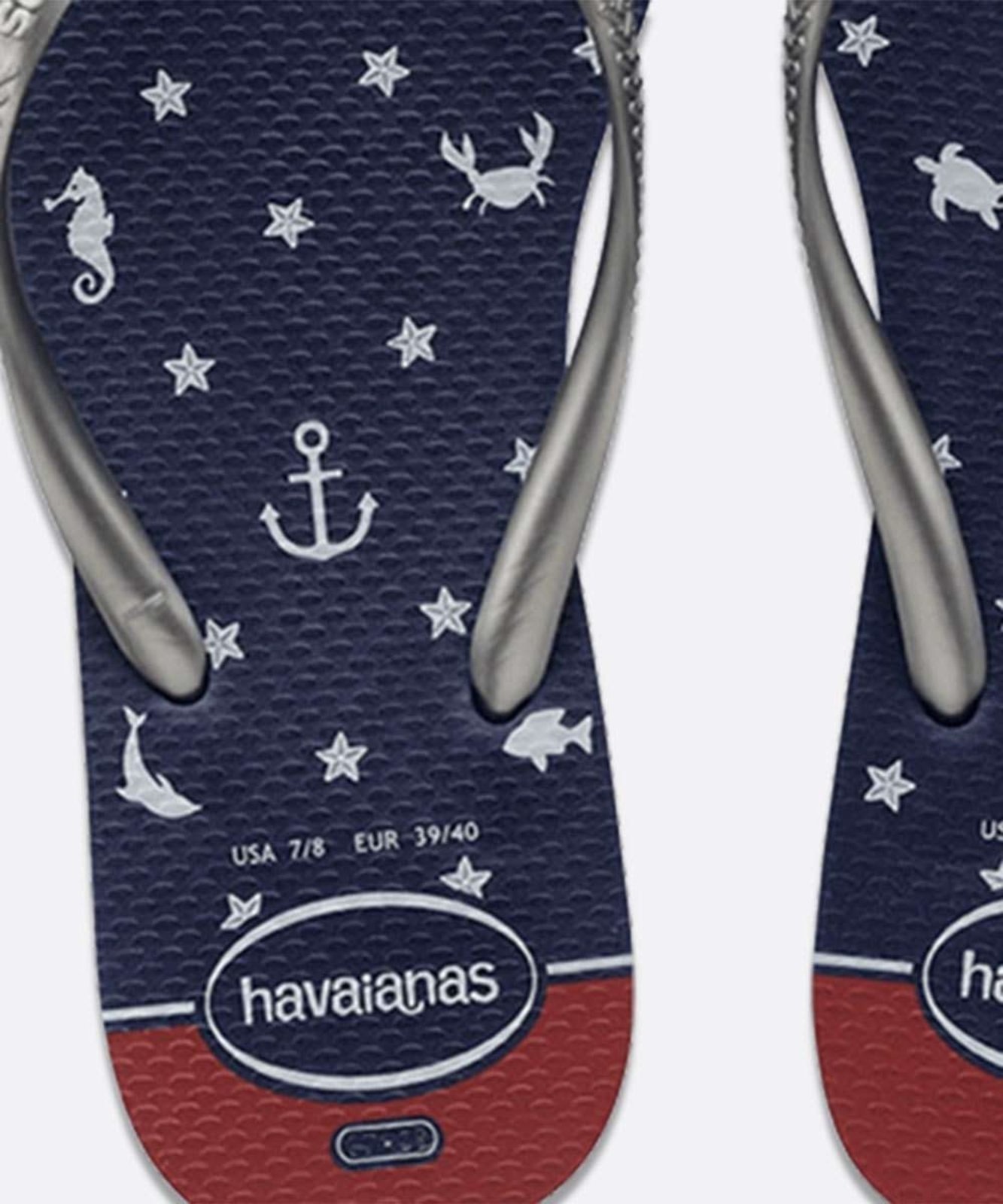 havaianas slim nautical