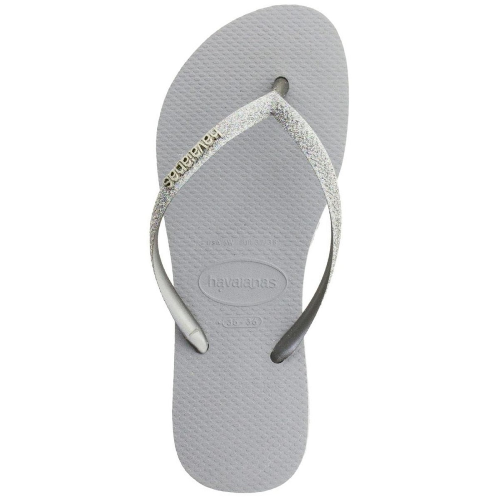 chinelo com glitter havaianas