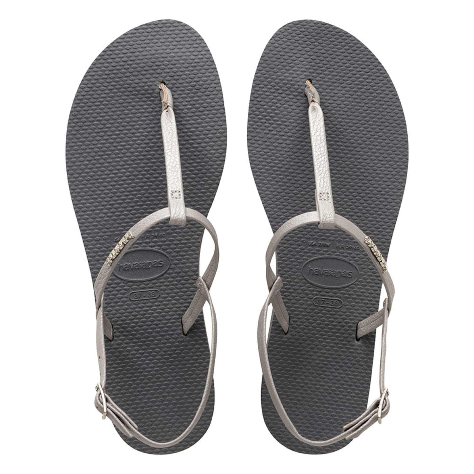 sandalia havaiana fechada feminina