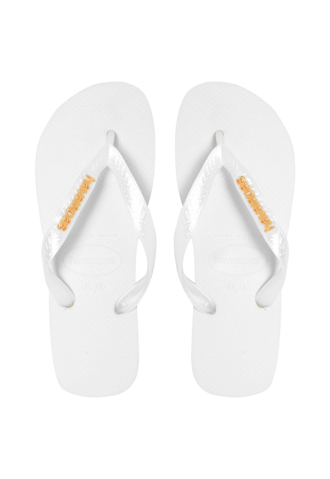 Sandália best sale havaiana branca