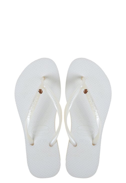 Sand lia Havaianas Slim Crystal Glamour Sw Branca Compre Agora