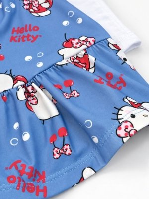 Conjunto Hello Kitty Cerejinhas Branco