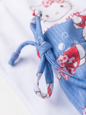 Conjunto Hello Kitty Cerejinhas Branco